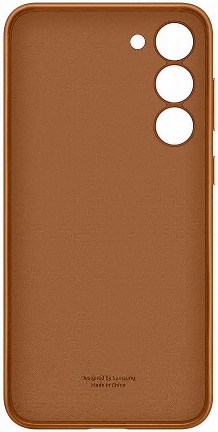 Samsung Leather Smartphone Case EF-VS916 für Galaxy S23+, Handy-Hülle, Echtleder, Schlankes Design,