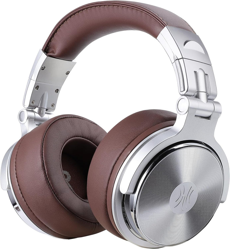 OneOdio Over Ear Kopfhörer Geschlossene Studiokopfhörer mit Kabel, Mikrofon,Share Port, Protein-Lede