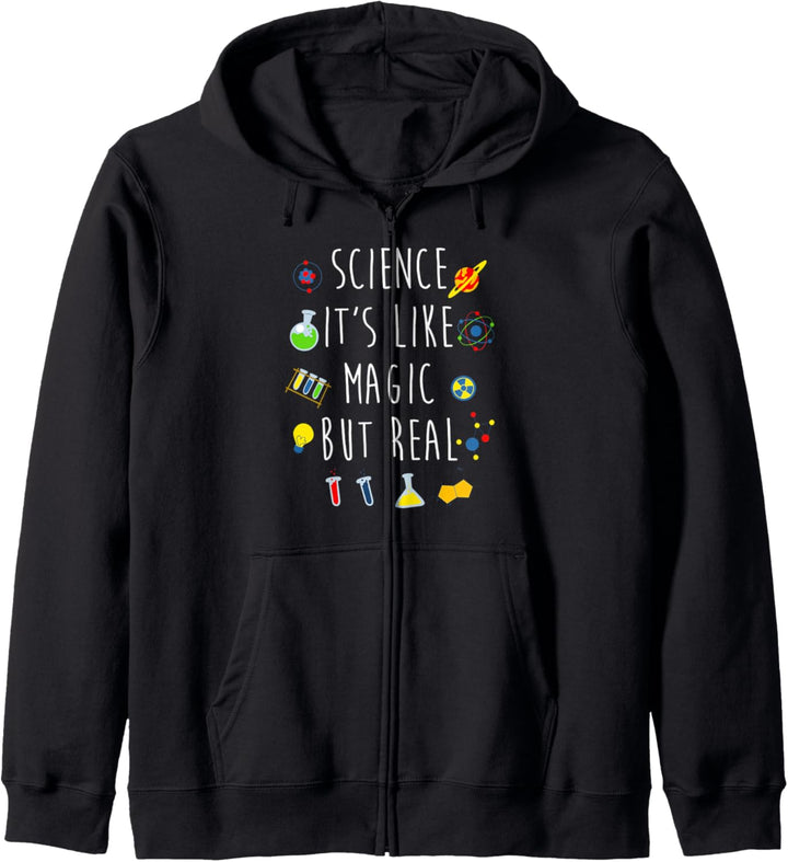 Wissenschaft ist magisch lustig Kapuzenjacke