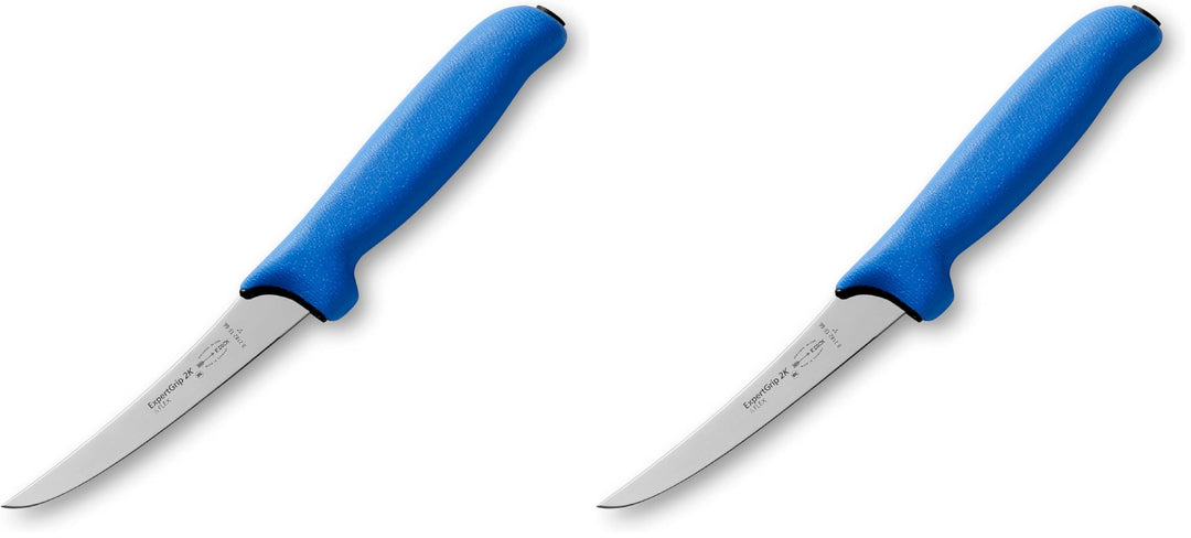F. DICK Ausbeinmesser ExpertGrip 13 cm, halbflexibel- rostfrei, Klinge extra scharf, 56 HRC,Fleische