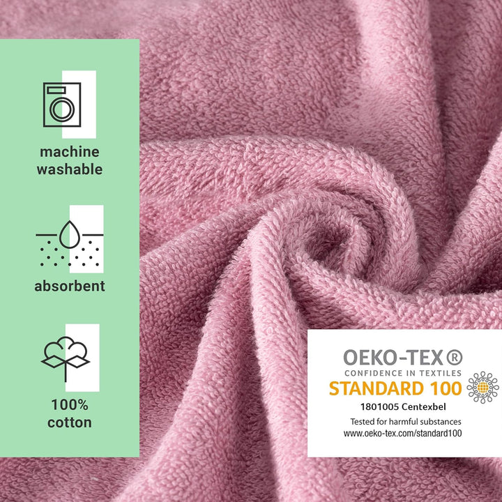 HOMELEVEL Badeponcho Unisex - Surf Poncho aus 100% Baumwolle - Tuch für Erwachsene - Bademantel für