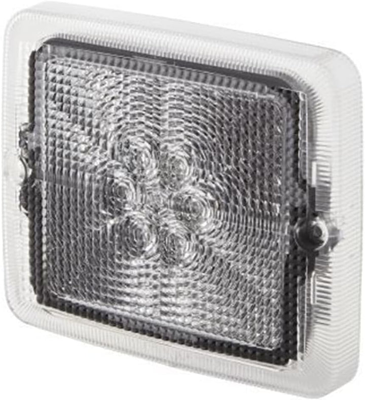 HELLA - Schlussleuchte - LED - 24V - Einbau - Lichtscheibenfarbe: rot - Kabel: 100mm - Stecker: Flac