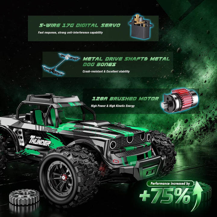 1:14 Ferngesteuertes Auto - 4WD RC Auto Monstertruck Ferngesteuert, 50 KM/H, All Terrains Offroad RC