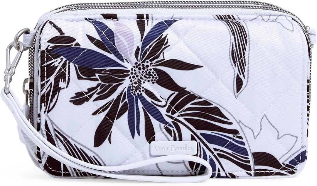 Vera Bradley Damen Performance Twill-umhängetasche mit Rfid-schutz Umhängetasche Einheitsgrösse Dämm