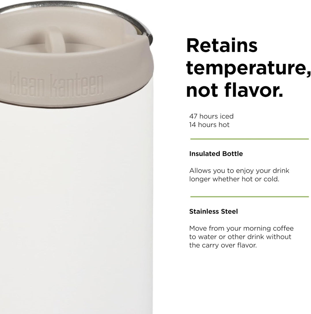 Klean Kanteen Herren tkwide Vi Trinkflasche 1 EA Tofu, 1 EA Tofu