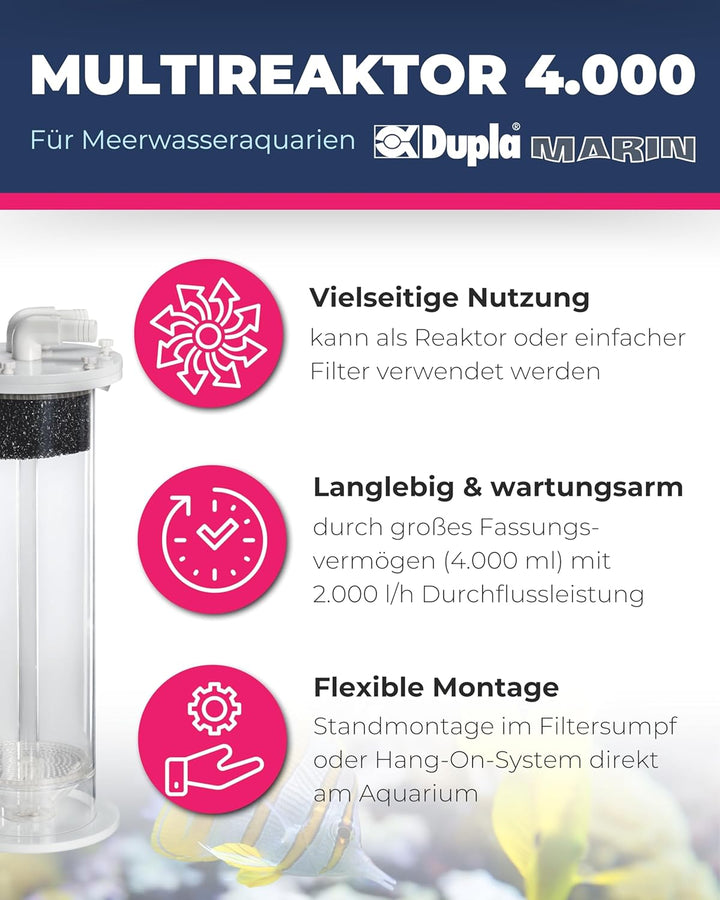 DuplaMarin 81519 Multireaktor 4.000 4.000 ml Fassungsvermögen, 4.000 ml Fassungsvermögen