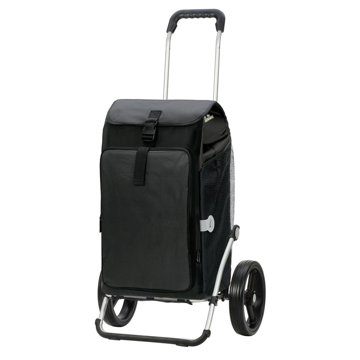 Andersen Shopper Royal mit 3-Speichenrad Alu klappbar mit Rad Ø 25 cm und Tasche Tomo mit Kühlfach s