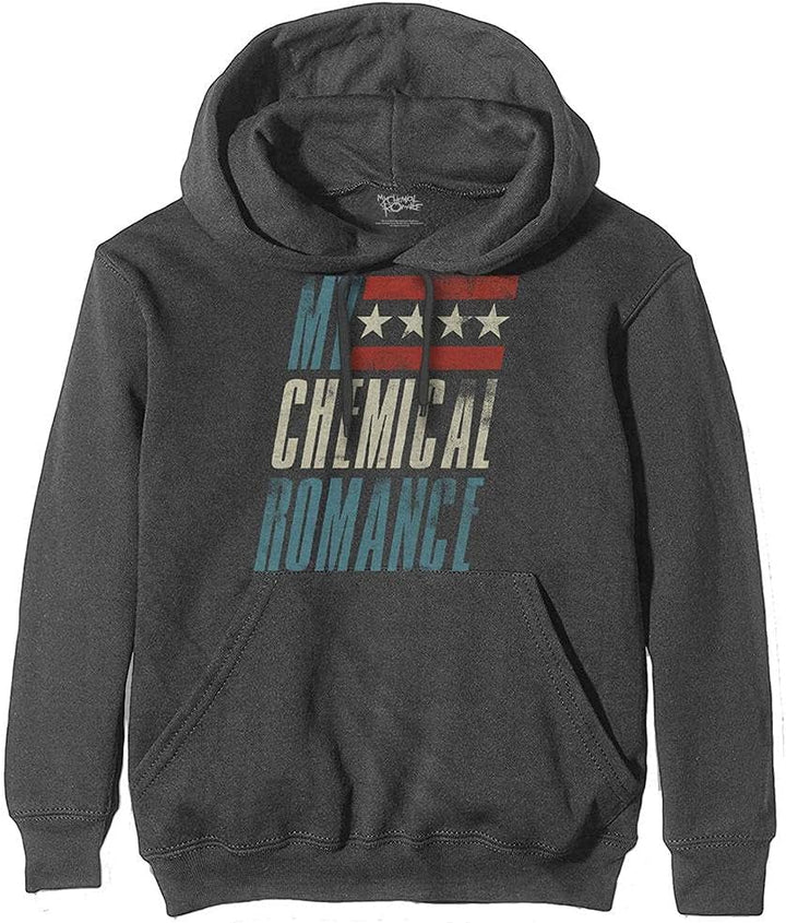 My Chemical Romance Kapuzenpullover Raceway Logo Nue offiziell Herren Charcoal XS Charcoal, XS Charc