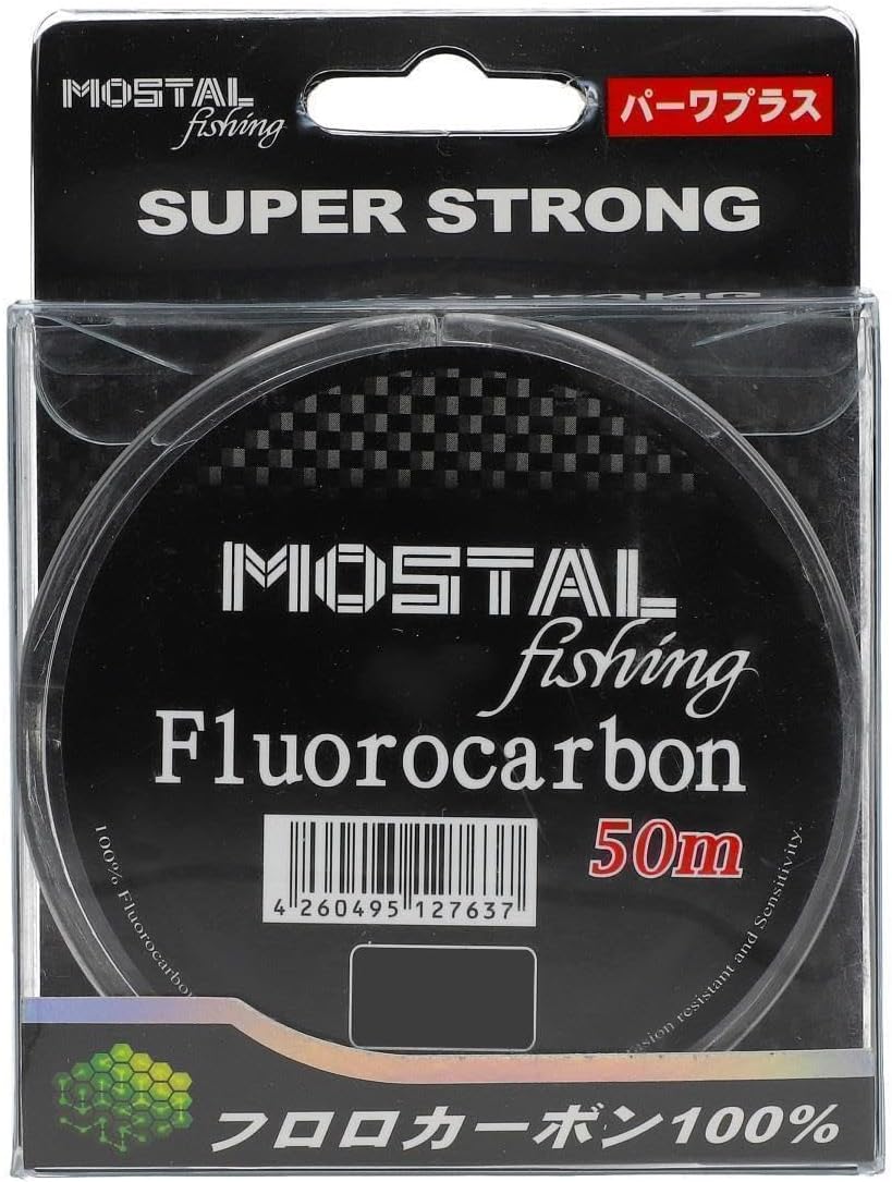 Fluorocarbon 50m Spule Vorfachschnur Fluoro Carbon Schnur versch. Durchmesser 0,22mm / 5,6kg, 0,22mm