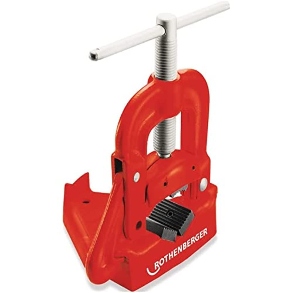 Rothenberger Rohrschraubstock, aufklappbar, 1/8-2"