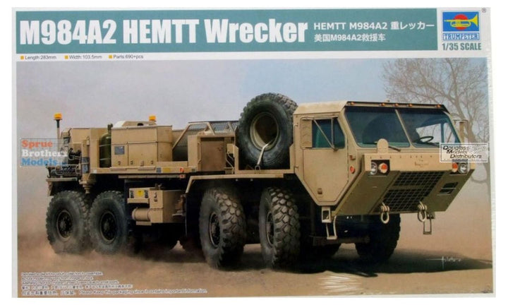 Trumpeter 01083 - M984A2 Hemtt Wrecker - massstab 1/35 - Modellbausatz