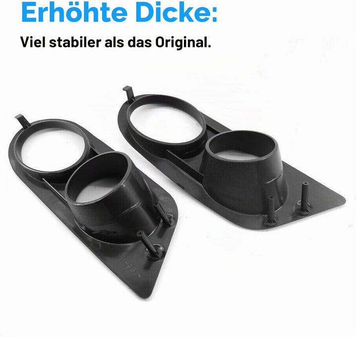 2 PCS Kompatibel mit BMW 3er E46 M3 Nebelscheinwerfer Gitter 2001-2006 NebelscheinwerferRahmen E46 M