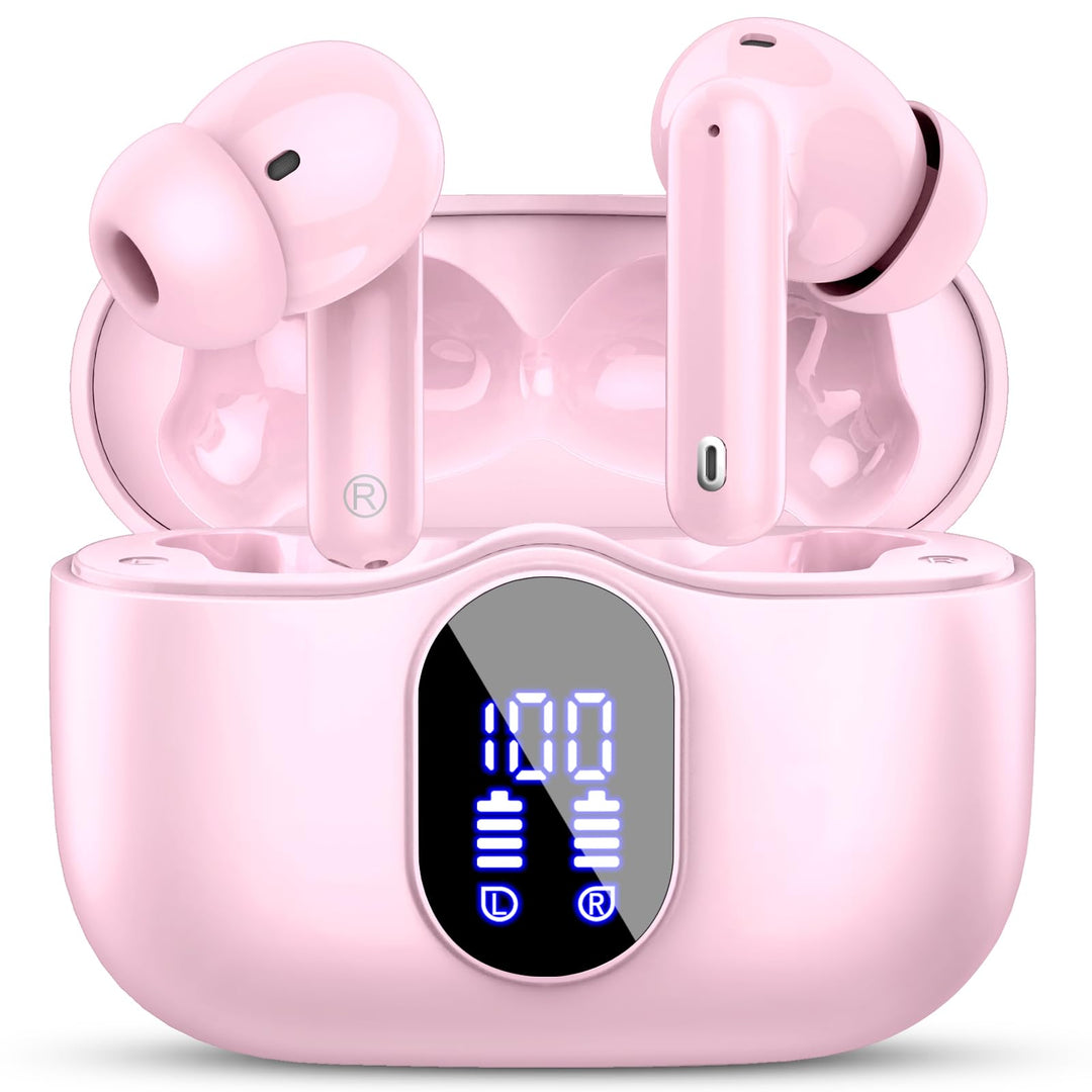 Btootos Bluetooth Kopfhörer, Kopfhörer Kabellos Bluetooth 5.4 Sport In Ear Kopfhörer mit 4 Mikrofon,