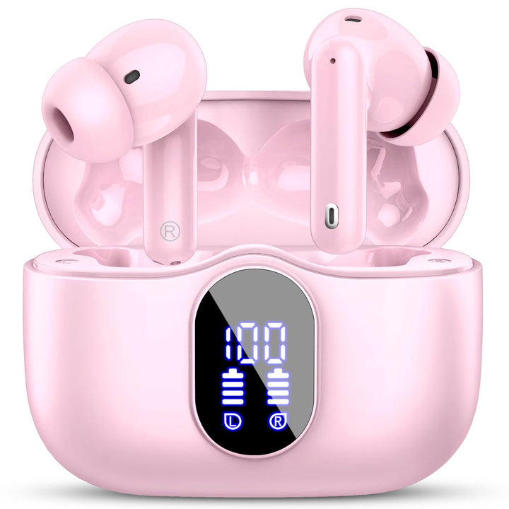 Btootos Bluetooth Kopfhörer, Kopfhörer Kabellos Bluetooth 5.4 Sport In Ear Kopfhörer mit 4 Mikrofon,