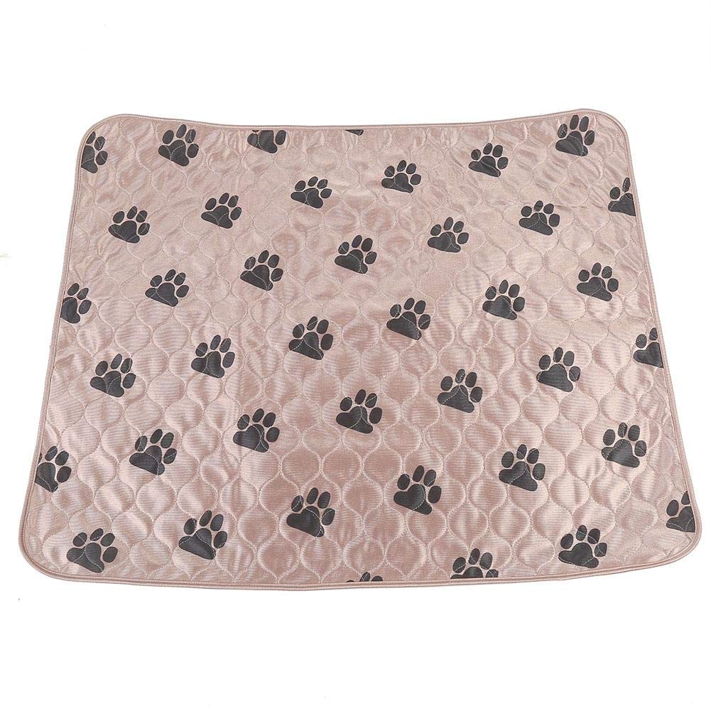 Fdit Wiederverwendbare wasserdichte Hundematte für Urinbett, für Haustiere, Hunde, Katzen (80 x 90 c