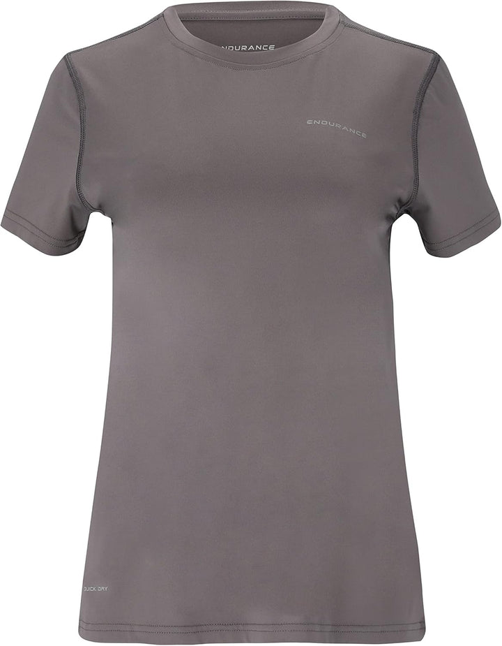 Endurance Damen Yonan Performance T-Shirt 36 1117 Shark, 36 1117 Shark