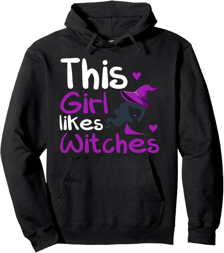 Dieses Mädchen mag Hexen Pullover Hoodie