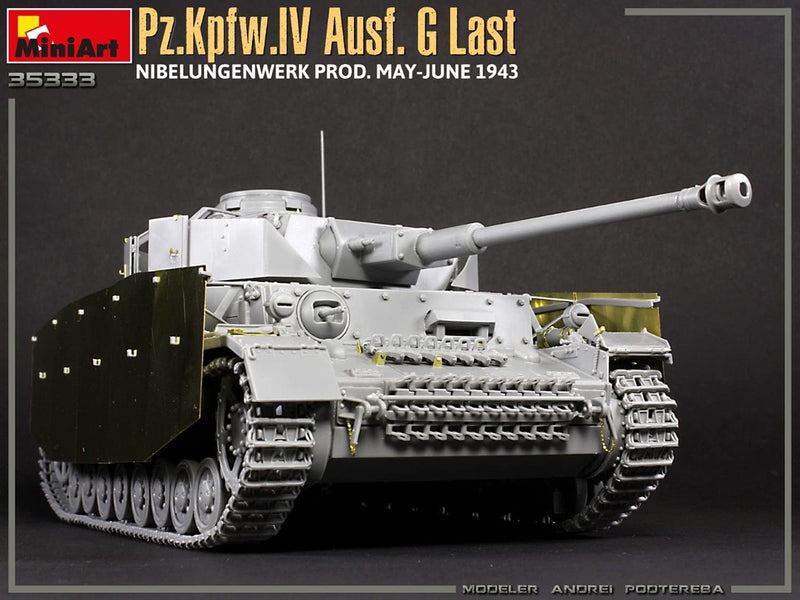 MiniArt : Pz.Kpfw.IV Ausf.G-Last/H-Early Nibelungenwerk Prod (May-June1943) 2in1:35 [6465333]