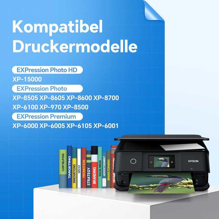 T3661 Wartungsbox Kompatibel mit Expression Premium XP-6000 XP-6001 XP-6005 XP-6100 XP-6105, Express
