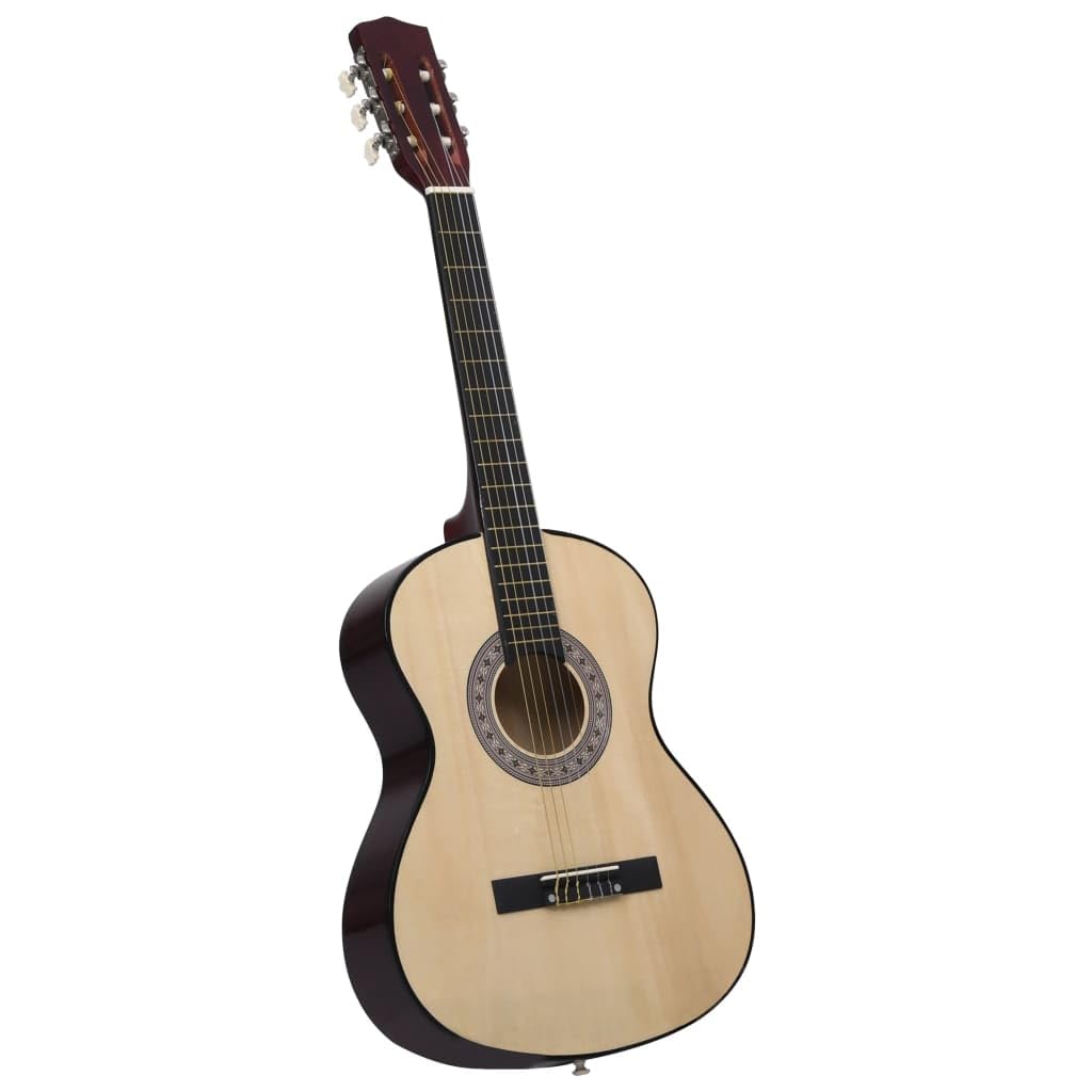 vidaXL Klassische Gitarre für Anfänger 4/4 39" Konzertgitarre Gitarre Klassikgitarre Saiteninstrumen