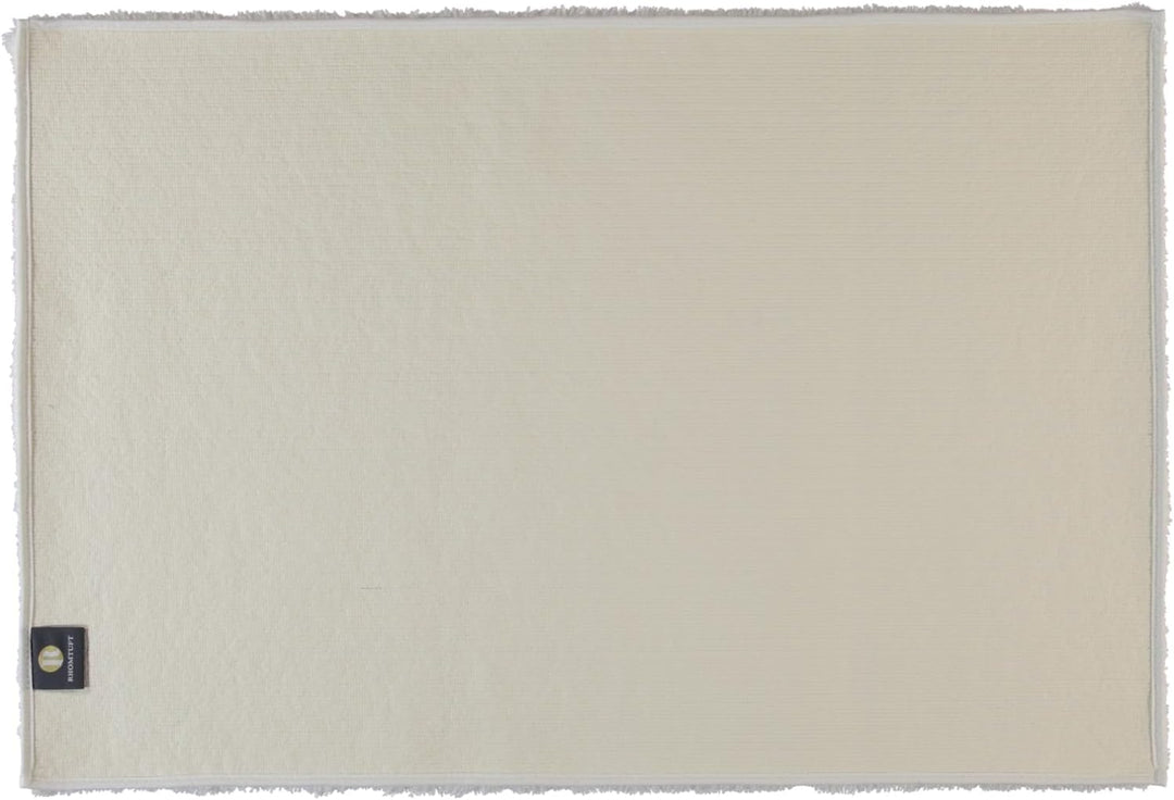 Rhomtuft Badteppiche Square Weiss - 01 80x160 cm, 80x160 cm