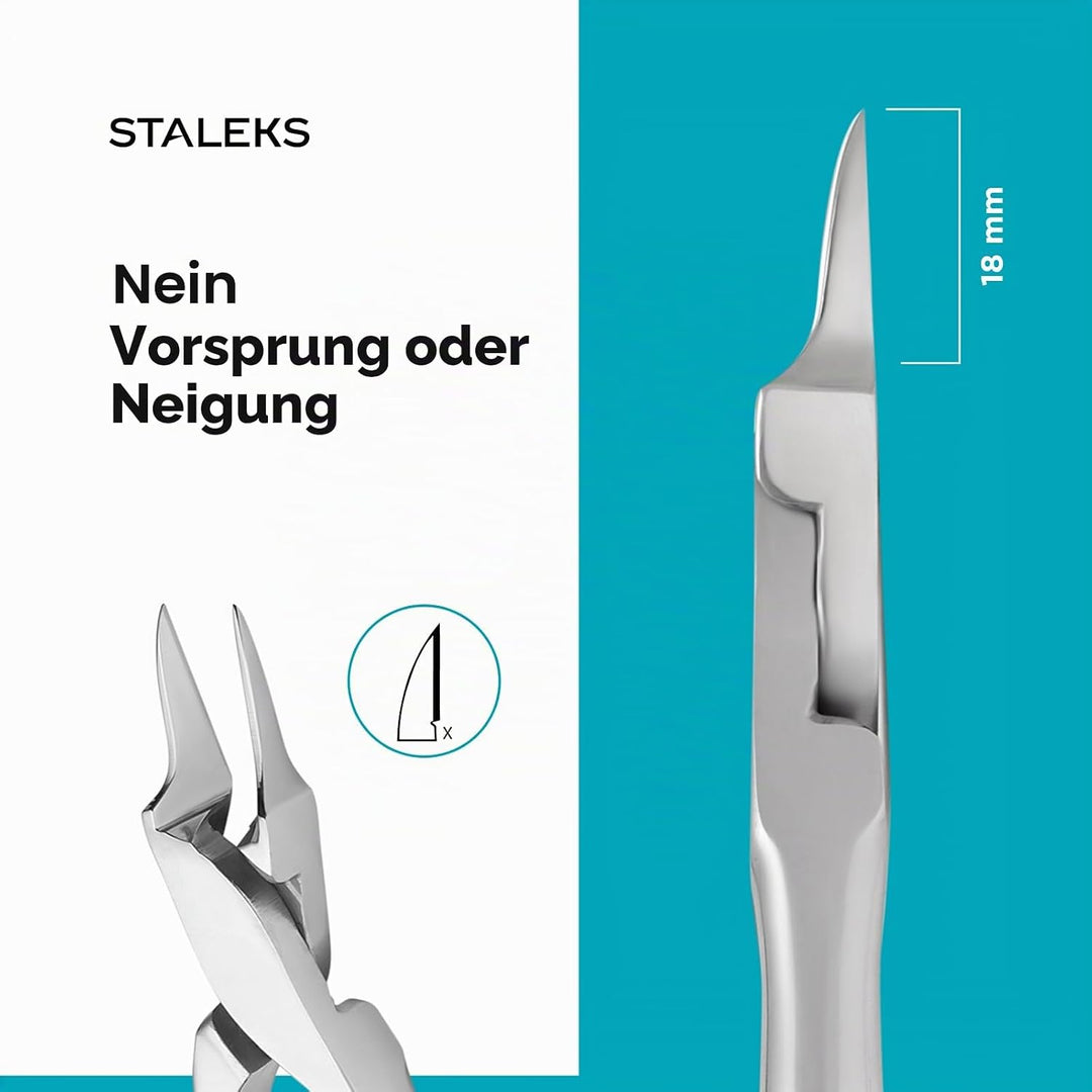 Nagelzange für eingewachsene Pediküre NIPPERS FOR INGROWN Nails Podo 30 18 mm NP-30-18