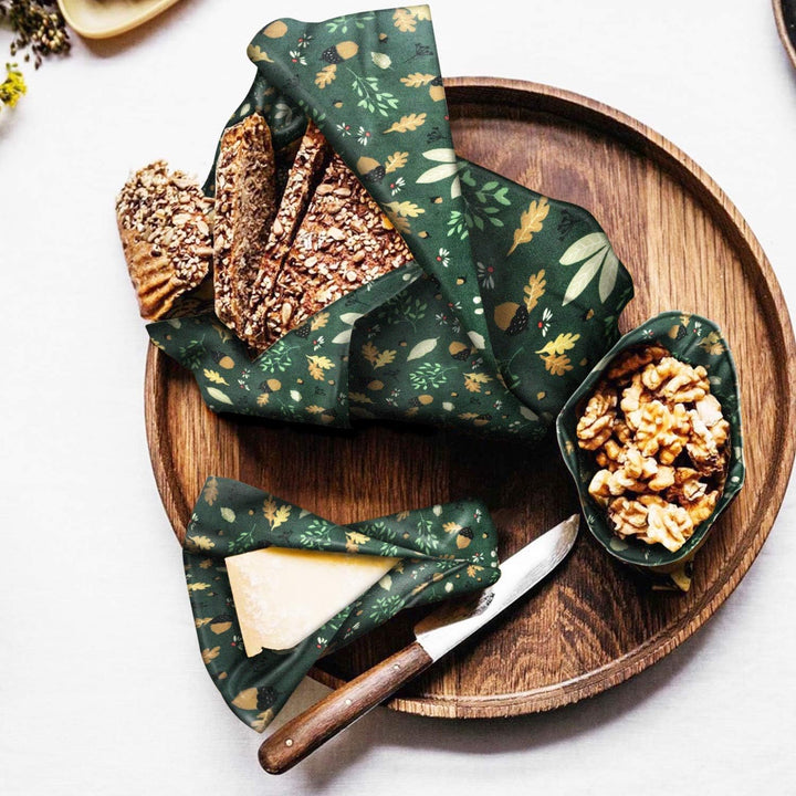 8er Set Bienenwachstücher für Lebensmittel I Beeswax Wrap I Bienenwachstuch I Wachstuch I Wiederverw