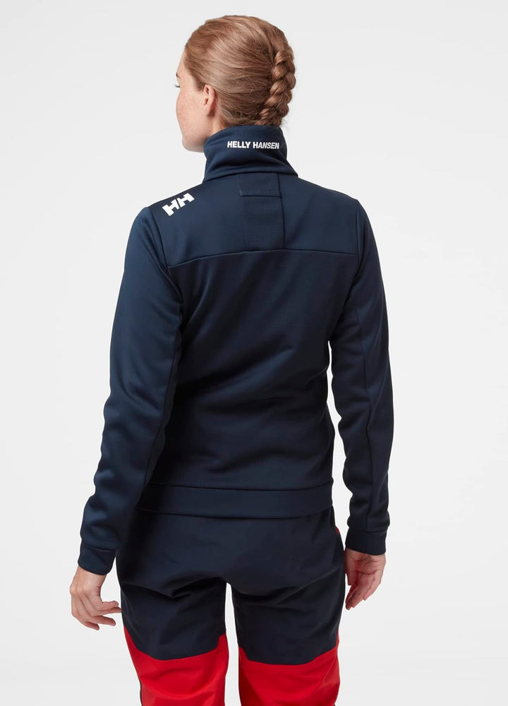 Damen Helly Hansen W Crew Fleece Jacket, Marineblau, L