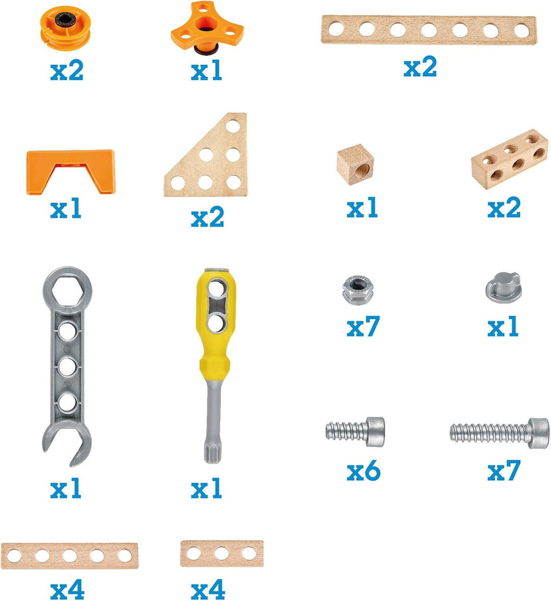 Hape Junior Inventor Erfinder Startet Set, Experimentierset, Mint-Spielzeug, ab 4 Jahre