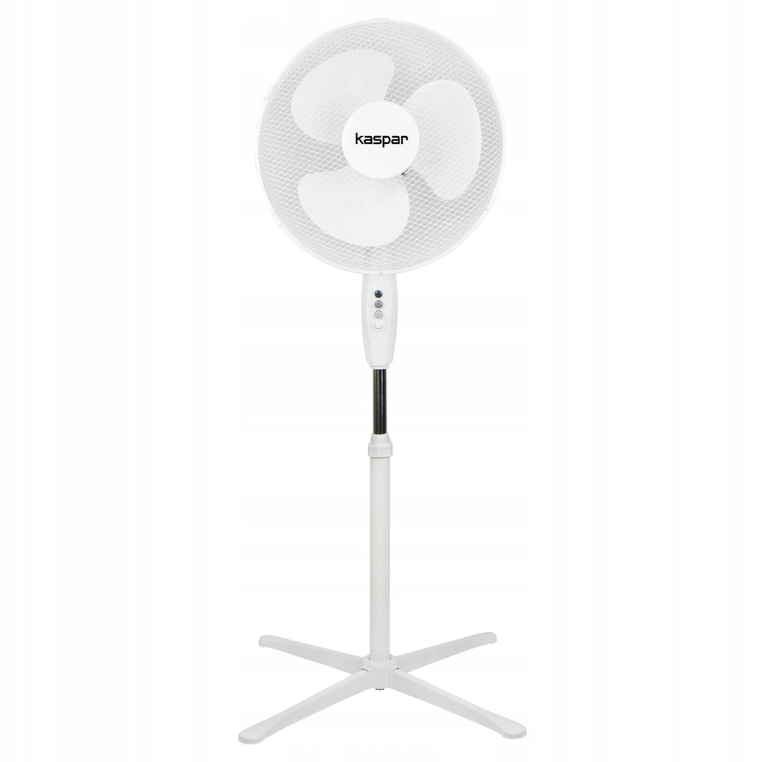 Kaspar Ventilator Standventilator mit 3 Windgeschwindigkeiten Oszillationsfunktion Schwenkfunktion 4