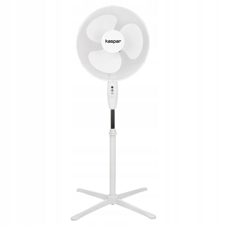 Kaspar Ventilator Standventilator mit 3 Windgeschwindigkeiten Oszillationsfunktion Schwenkfunktion 4