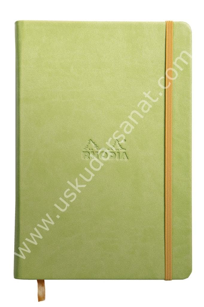 Rhodia 118746C Rhodiarama Book (DIN A5, 14,8 x 21 cm Notizbuch mit Gummizug, liniert, 96 Blatt) 1 St