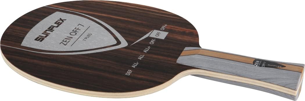 Sunflex Zen Off 7 Tischtennis-Holz | professionelles Offensiv Holz | 7 Furniere | dynamisch und enor