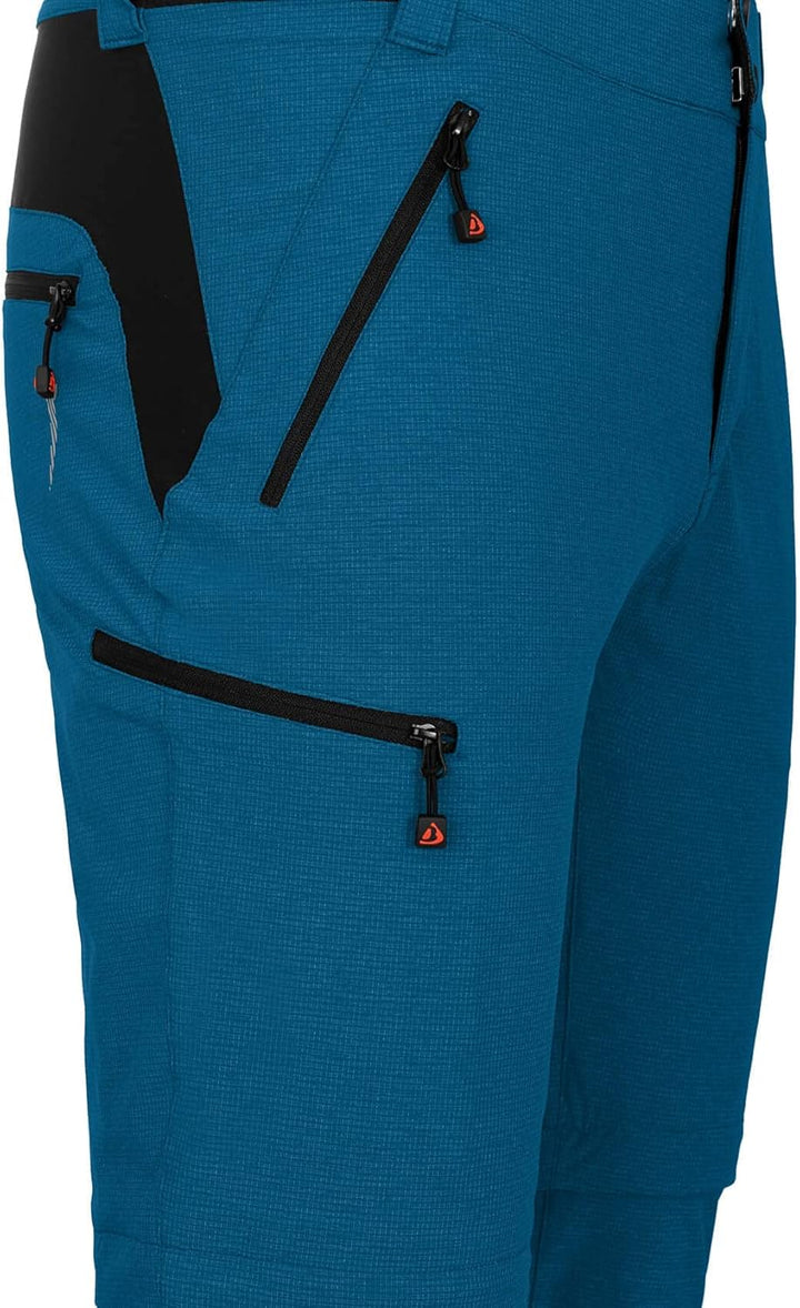 Bergson PATTI Zipp-OFF | Herren Radhose, robust, elastisch - robust - elastisch - wasserabweisend -