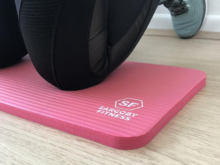 Yoga Knieschoner 15 mm dick um Knie Ellenbogen Unterarme und Handgelenke zu polstern Pilates Kniesch