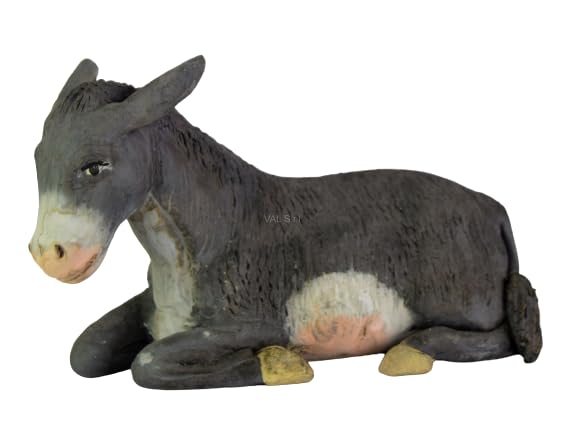 Holyhome Esel cm 20 (7,87 Inch) - Krippe Napoletano Terracotta