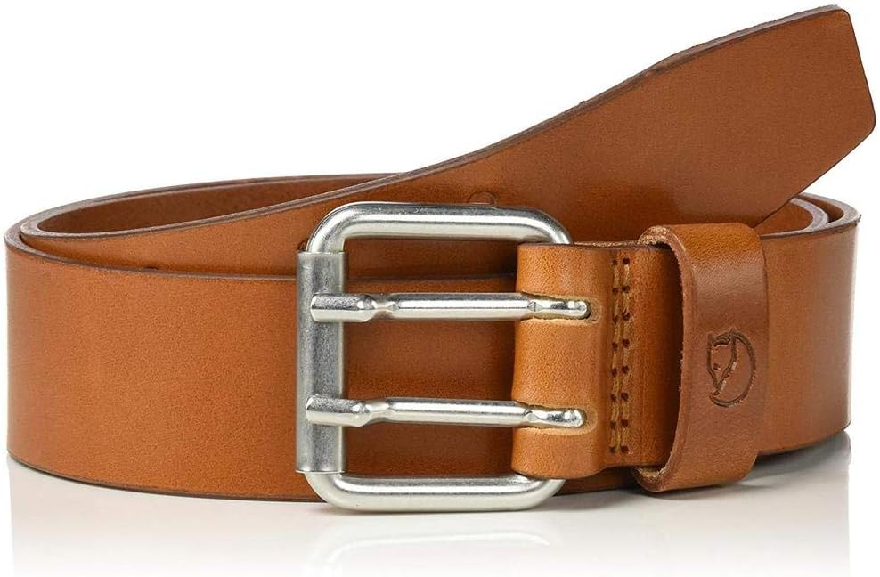 Fjällräven Unisex Singi Two-pin Gürtel (1er Pack) 110 Braun (Leather Cognac), 110 Braun (Leather Cog
