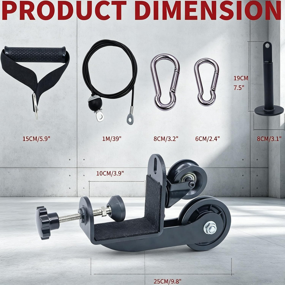 Armwrestling Training Equipment,Armdrücken Trainingsgerät,mit verstellbarem 1m Kabel,Handgelenk Unte