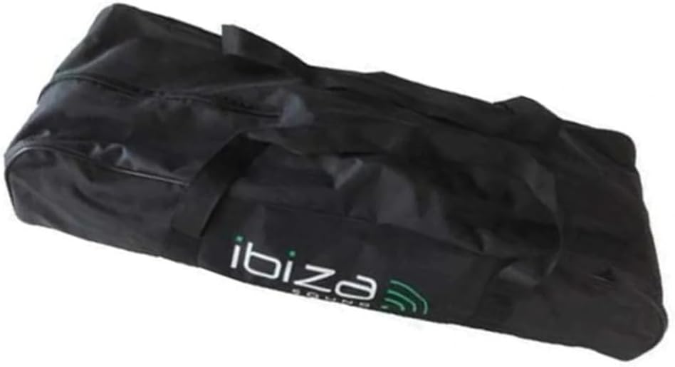 Ibiza - SS01B-MINI - 2 Lautsprecherständer aus Aluminium, max. 1,20 m und 30 kg - Inklusive Tragetas