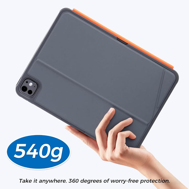 Flex Tastaturhülle für iPad Pro 12,9 Zoll (3., 4., 5. und 6. Gen) und iPad Air 13 (M2 2024/M3 2025/M