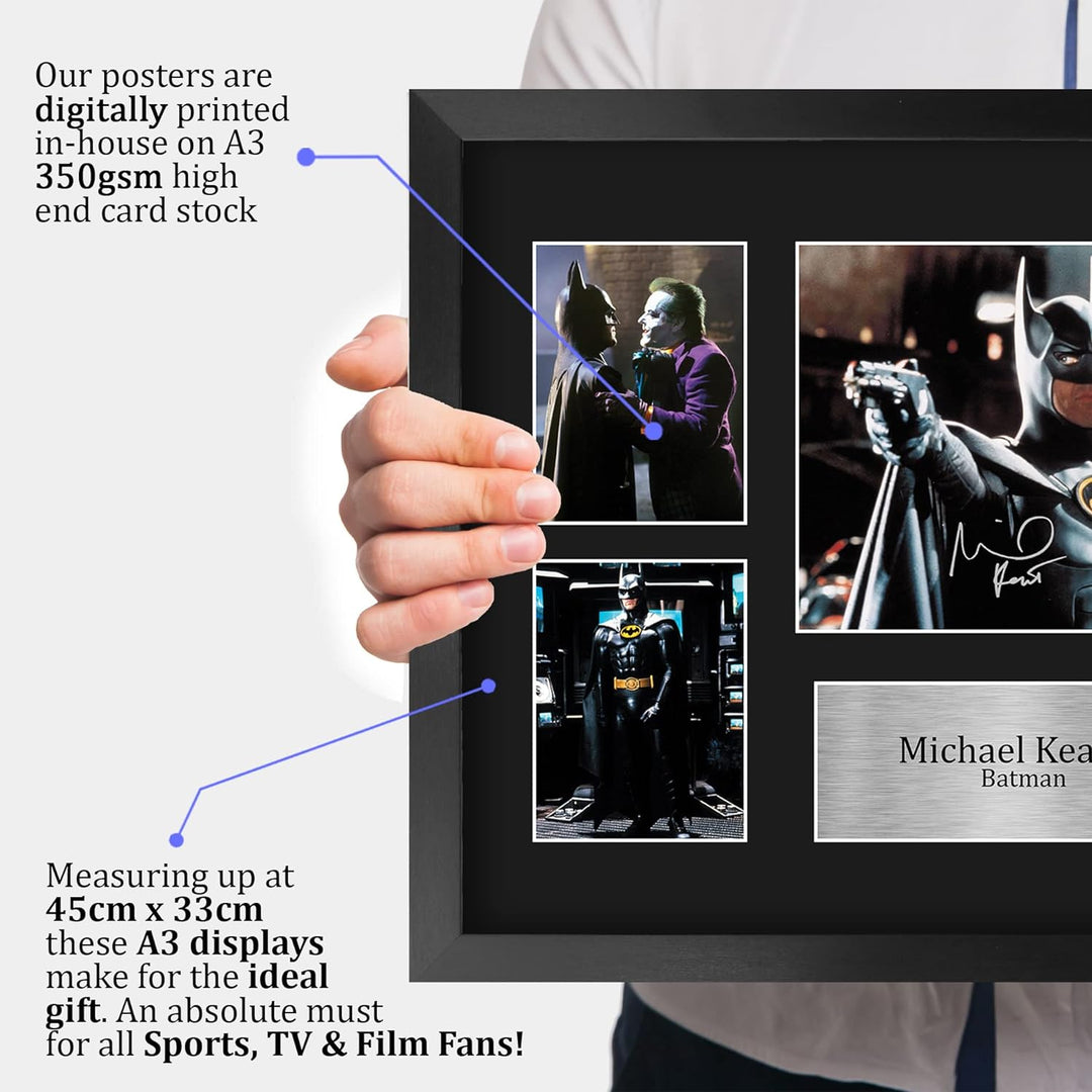 HWC Trading FR A3 Michael Keaton Batman Geschenke Gedruckt, Signiert Autogramm Bild Für Film-Erinner