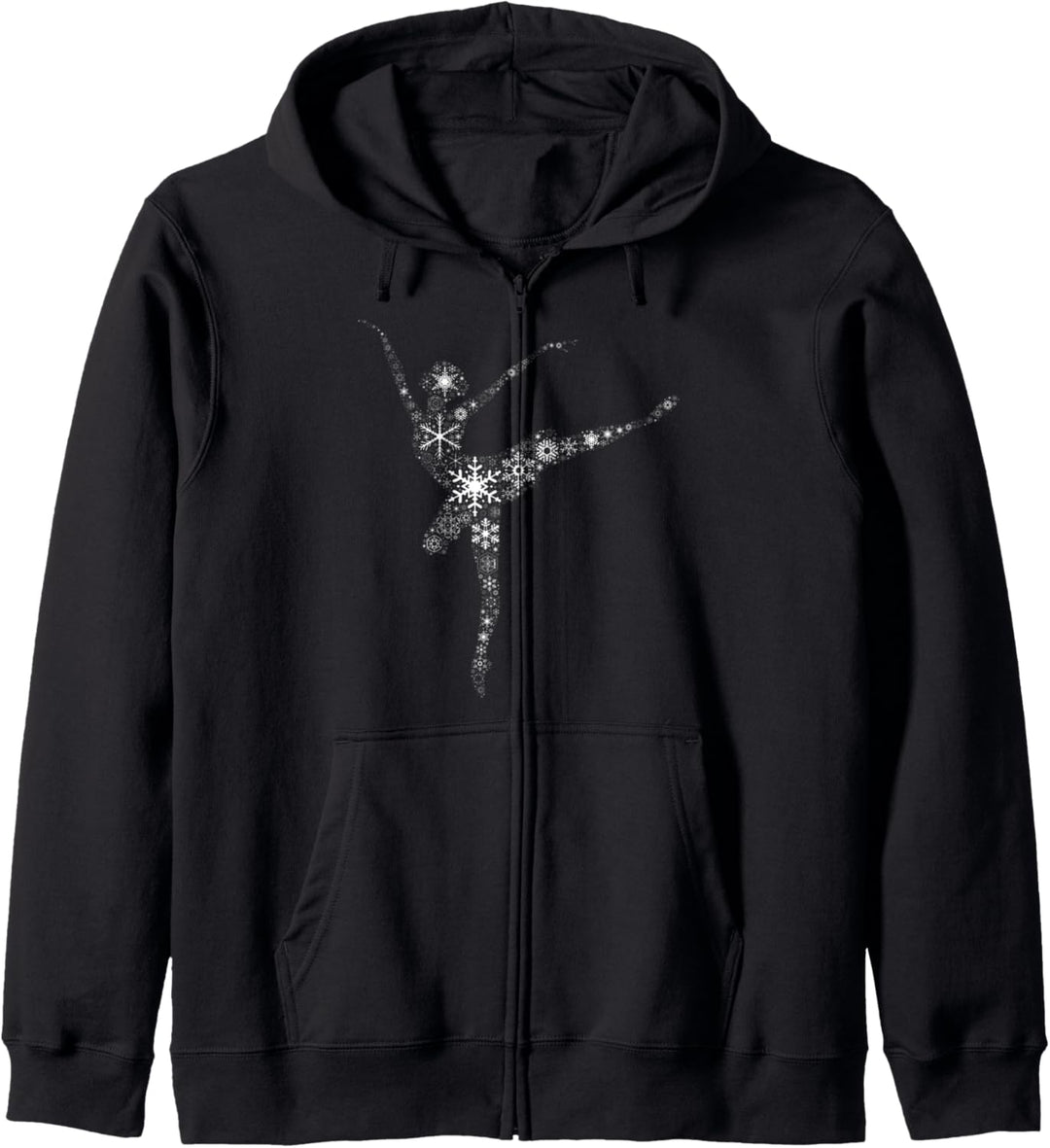 Schneeflocken-Weihnachten - Ballett-Tanz Ballerina Kapuzenjacke
