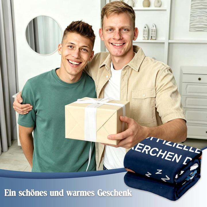 Geschenk für Bruder - Kuscheldecke, Geschenk Bruder Geburtstag, Geburtstagsgeschenk, Bruder