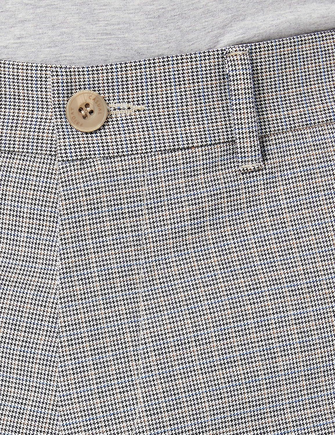 Casual Friday Herren Parlby small Checked Shorts, 171312_Silver Mink, M