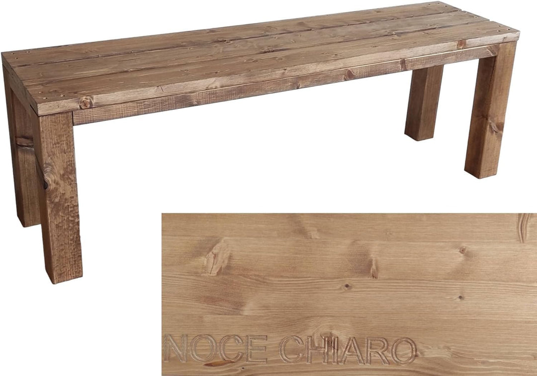 TOTAL WOOD 2012 Gartenbank Sitzbank Holzbank parkbank terrassenmobel für Innen und Aussen geeignet N