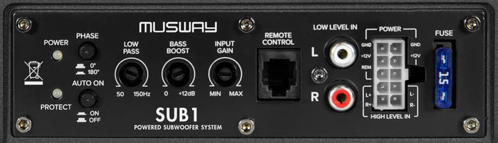 MUSWAY Sub1 Untersitz Subwoofer
