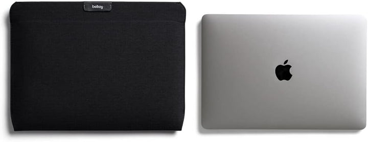 Bellroy Laptop Sleeve (14’’ Laptop, wasserabweisendes recyceltes Gewebe, Magnetverschluss) - Black S