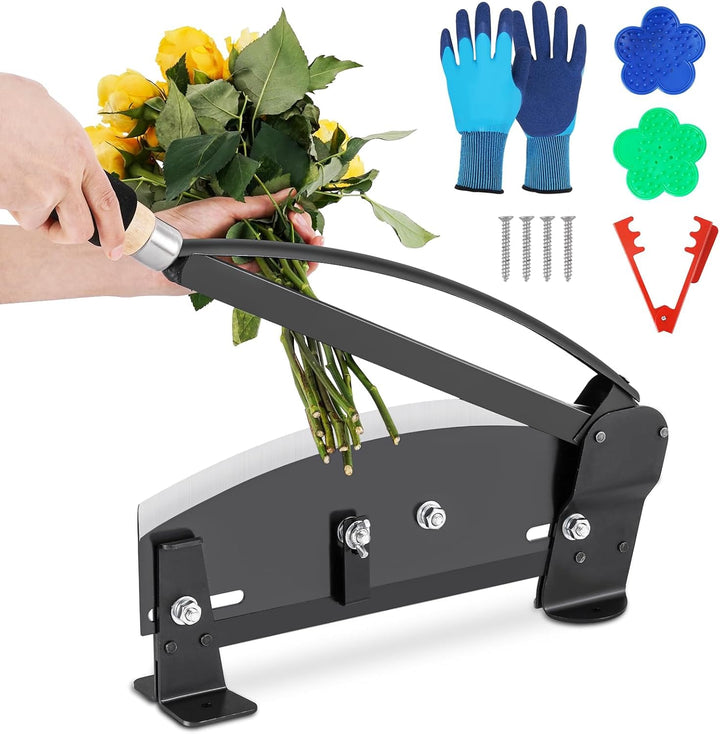 YUCHENGTECH Professioneller Blumenstiel-Schneider 35,6 cm Langlebiges