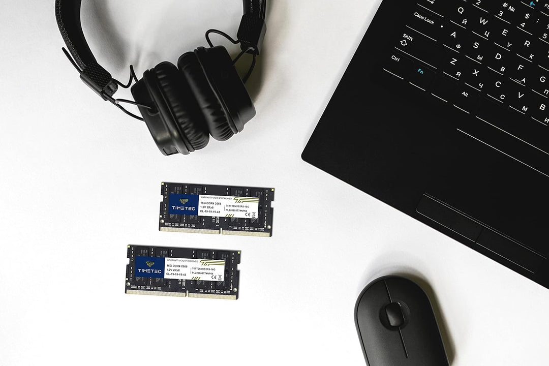 Timetec Hynix IC 32 GB KIT (2 x 16 GB) DDR4 2666 MHz PC4-21300 Unbuffered Non-ECC 1,2 V CL19 2Rx8 Du