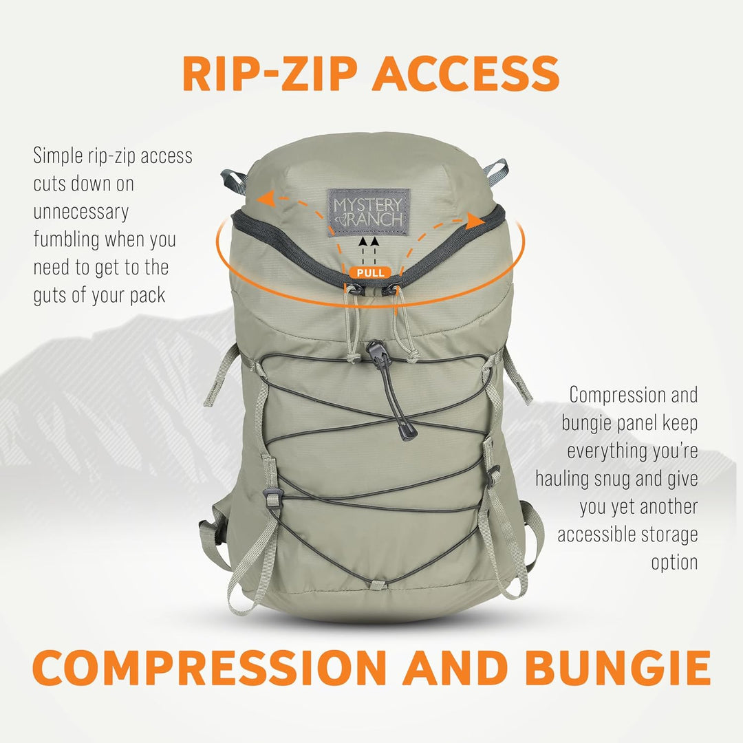 Mystery Ranch Gallagator 15 Reisetasche zum Wandern Rucksack Daypack Zweig S-M, Zweig S-M